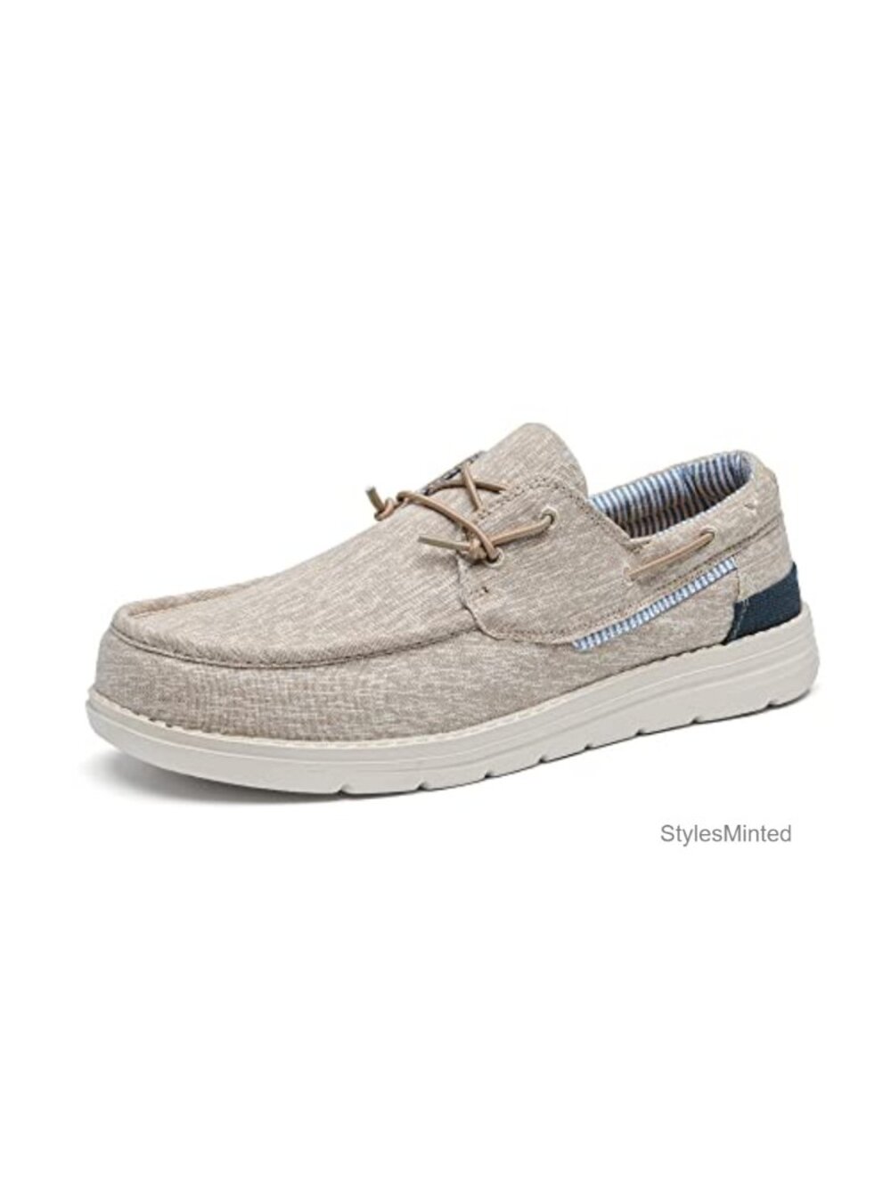 Men's Slip-On Loafers Boat Shoes Lightweight Casual Pull-On Walking